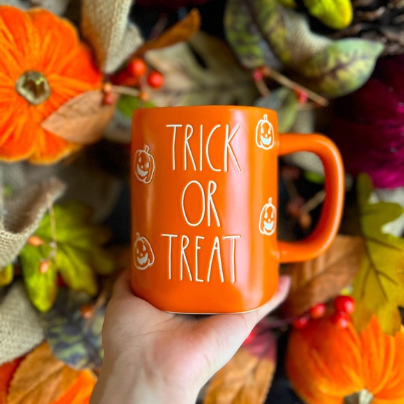 Rae Dunn Other - ✨NEW🎃Rae Dunn Orange Trick or Treat Halloween Mug🍂